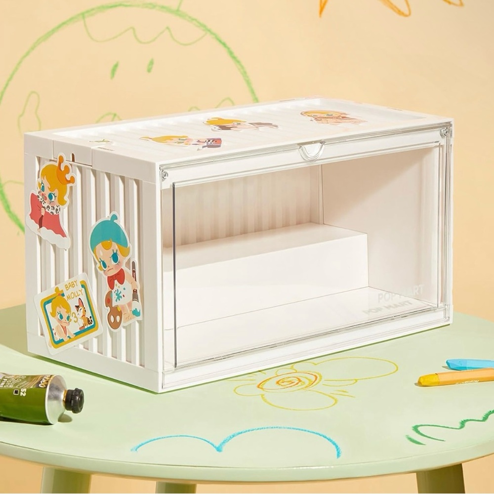 POP MART Baby Molly When I was Three! Series-Luminous Display Container